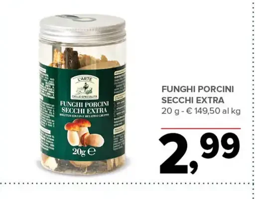Funghi porcini secchi extra