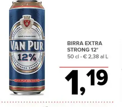 Birra extra strong 12°