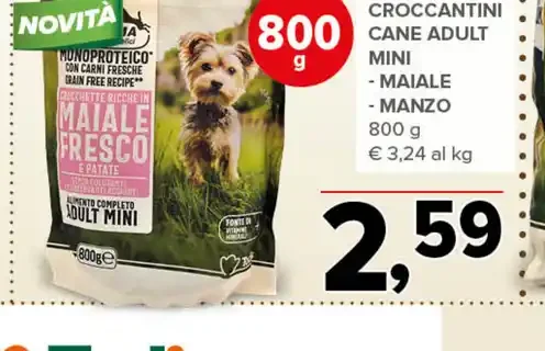 Croccantini cane adulto mini