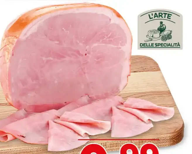 Prosciutto cotto alta qualità