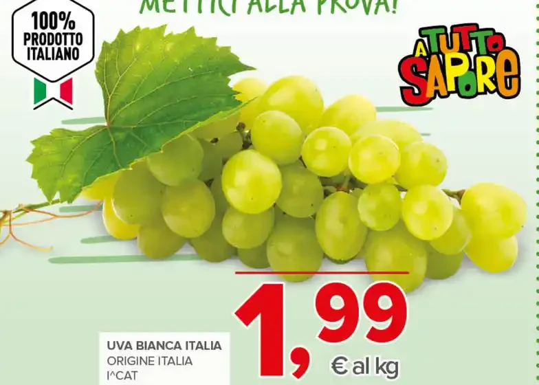 Uva bianca Italia