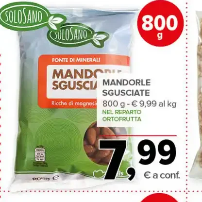 Mandorle sgusciate