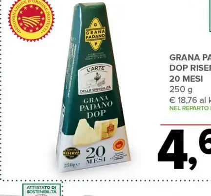 Grana Padano DOP Riserva 20 mesi