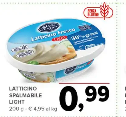 Latticino spalmabile light