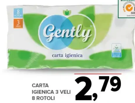 Carta igienica 3 veli