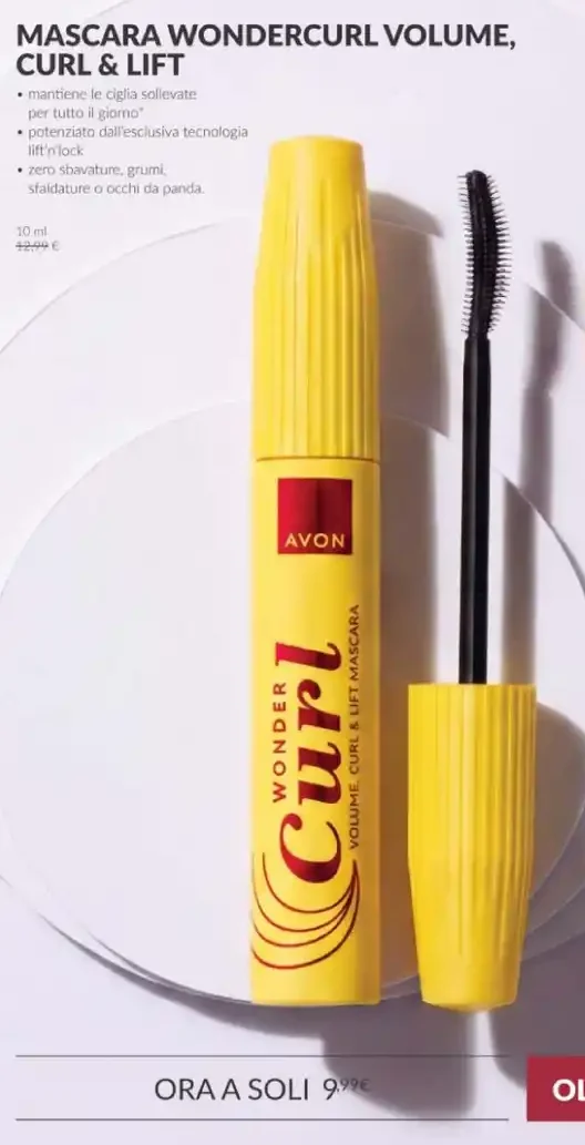Mascara Wondercurl Volume, Curl & Lift