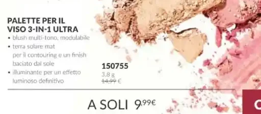 Palette viso 3-in-1 Ultra