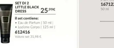Little Black Dress set di 2