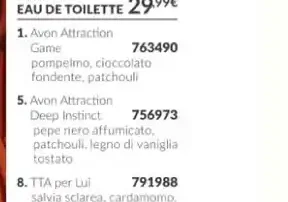 Avon Attraction Game Eau de Toilette