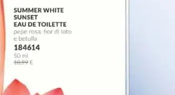 Summer White Sunset Eau de Toilette