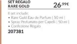 Set regalo Rare Gold