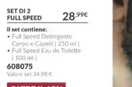 Set di 2 Full Speed