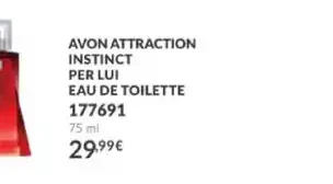 Avon Attraction Instinct per lui Eau de Toilette