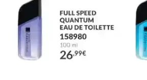 Full Speed Quantum Eau de Toilette