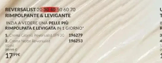 Crema giorno Reversalist SPF30