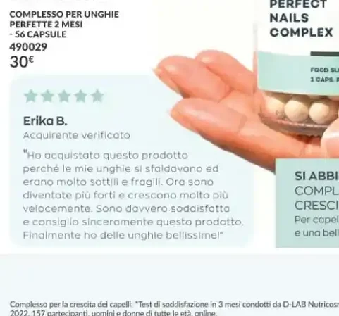 Complesso per unghie perfette