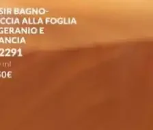 Elisir bagno-doccia alla foglia di geranio e arancia