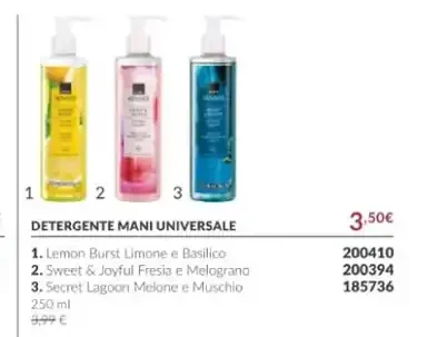 Detergente mani universale