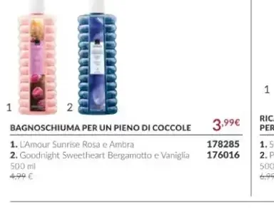 Bagnoschiuma per un pieno di coccole