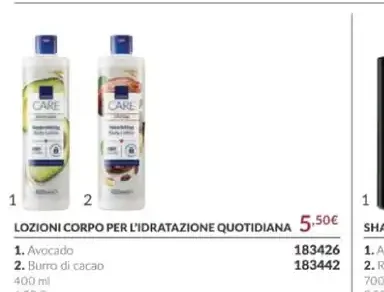 Lozioni corpo per l’idratazione quotidiana