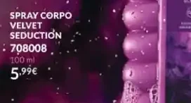 Spray corpo Velvet Seduction