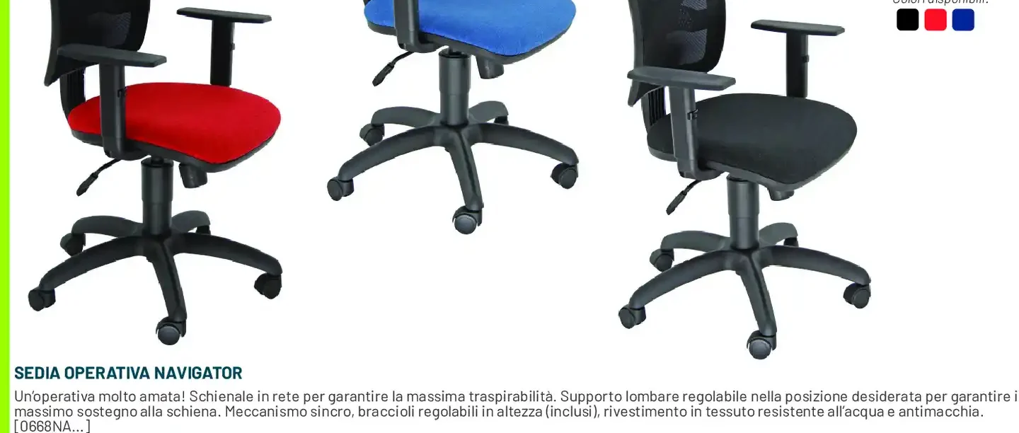 Sedia operativa Navigator