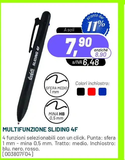 Multifunzione Sliding 4F