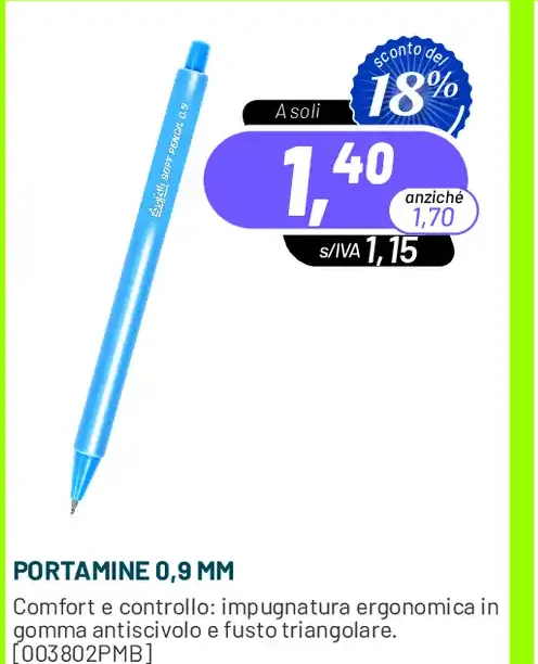 Portamine 0,9 mm