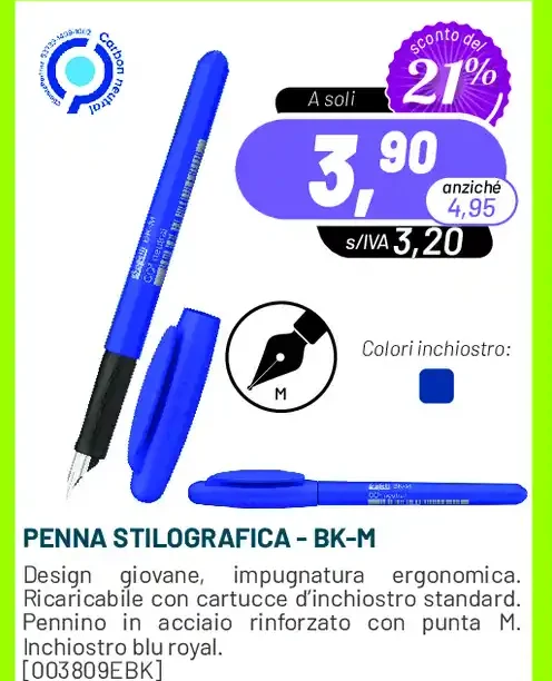 Penna stilografica BK-M