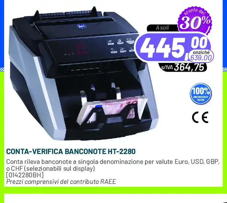 Conta-verifica banconote HT-2280