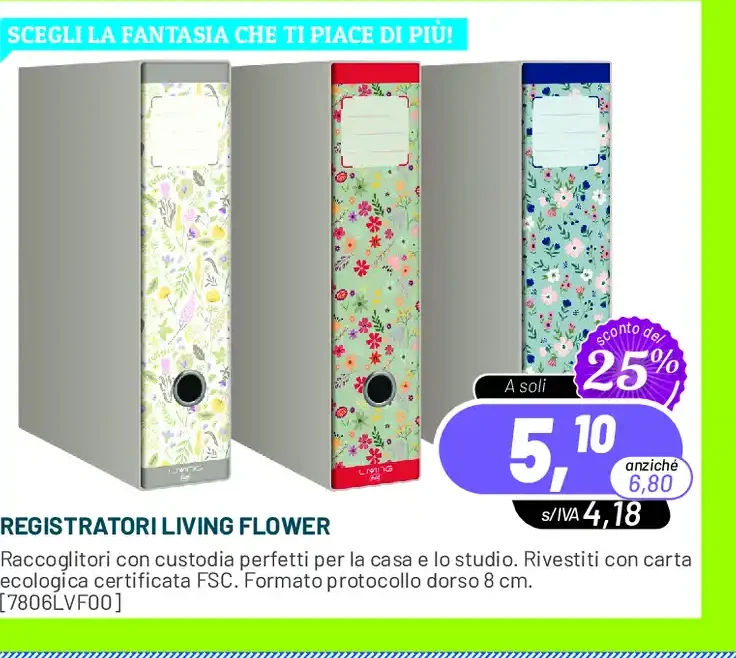 Registratori Living Flower