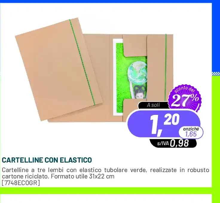 Cartelline con elastico