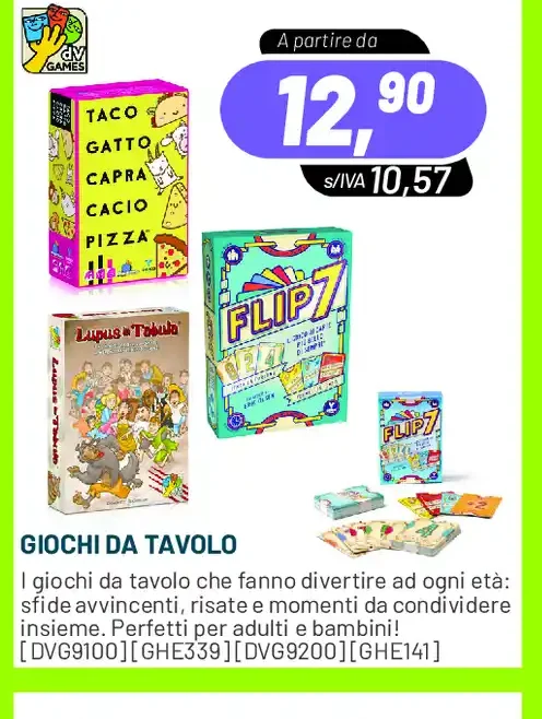 Giochi da tavolo