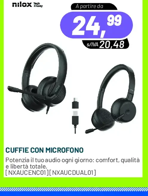 Cuffie con microfono