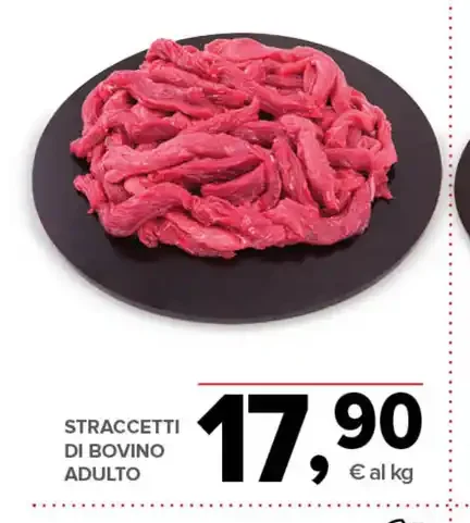 Straccetti di bovino adulto