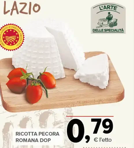Ricotta pecora romana DOP