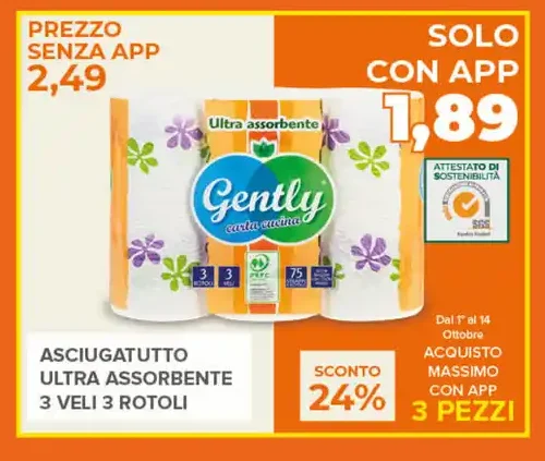 Asciugatutto ultra assorbente