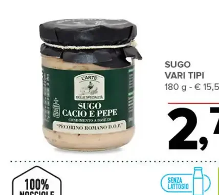 Sugo cacio e pepe