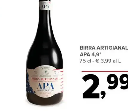 Birra artigianale APA 4,9°