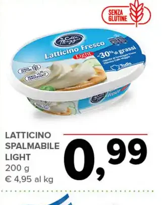 Latticino spalmabile light
