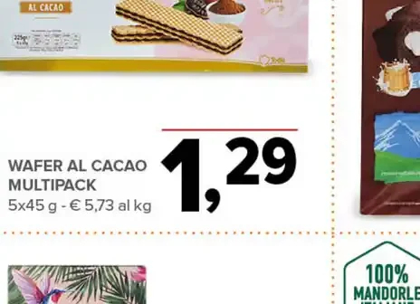 Wafer al cacao multipack
