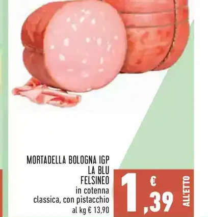 Mortadella Bologna IGP La Blu Felsineo