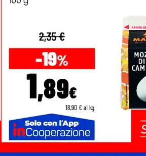 Mozzarella di Bufala Campana DOP Mandara
