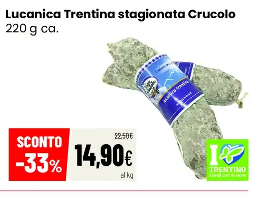 Lucanica Trenting stagionata Crucolo