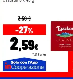 Wafer Classic Loacker