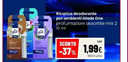 Ricarica deodorante per ambienti Glade One