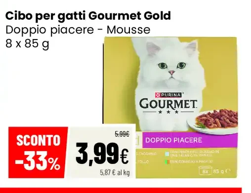 Cibo per gatti Gourmet Gold Doppio Piacere