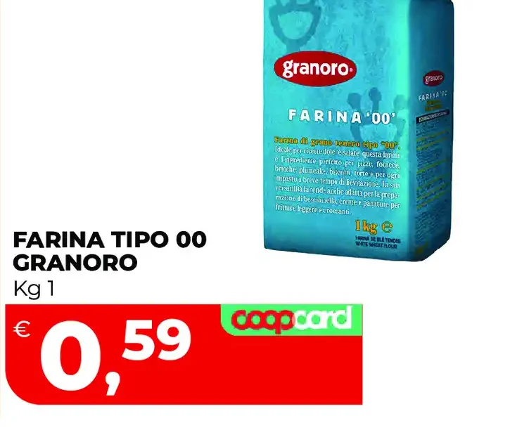Farina tipo 00 Granoro