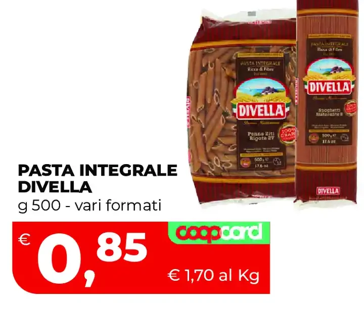 Pasta integrale Divella