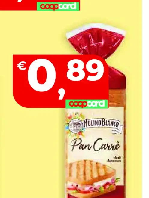 Pane carré Mulino Bianco